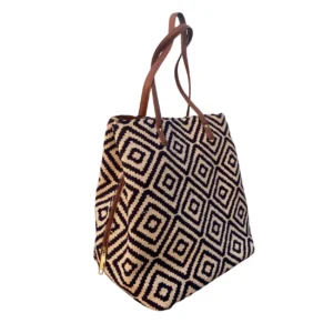 Geometric Weave Bag